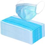 Skin Friendly Antibacterial Face Mask 3 Ply Breathable For Cleaning Industry