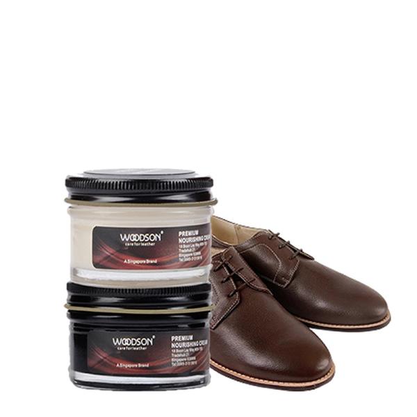 Carnauba Wax Leather Cleaning Kit Cordovan Shoe Polish Shine Cream