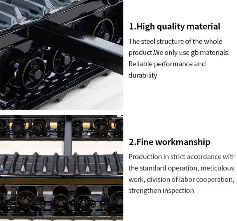 Chinese Manufacturers Crawler Track Undercarriage Customize Various Specifications