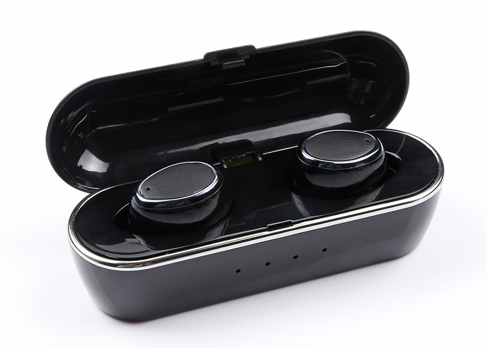 Super Bass True Wireless Stereo Earphones Mini Bluetooth V4.2 Handsfree with Mic