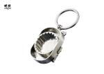 Novelty Bottle Cap Bottle Opener Key Chains 3D Embossed Logo Priting
