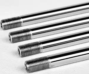 China High Quality AISI4140 Pneumatic Piston Rod Sae1045 Hard Chrome Plated Jack Piston Rod wholesale