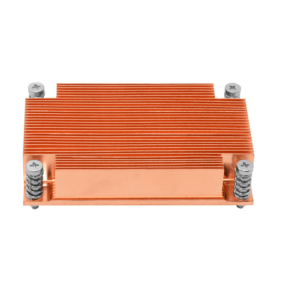 Rectangular Full Copper Heat Sink M1UBB-2011R Anti Oxidation Practical