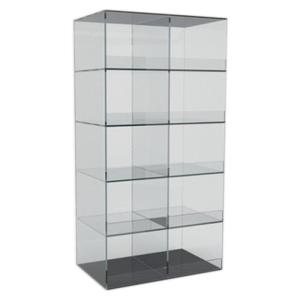China Clear Acrylic Countertop Display Racks Case Free Standing wholesale