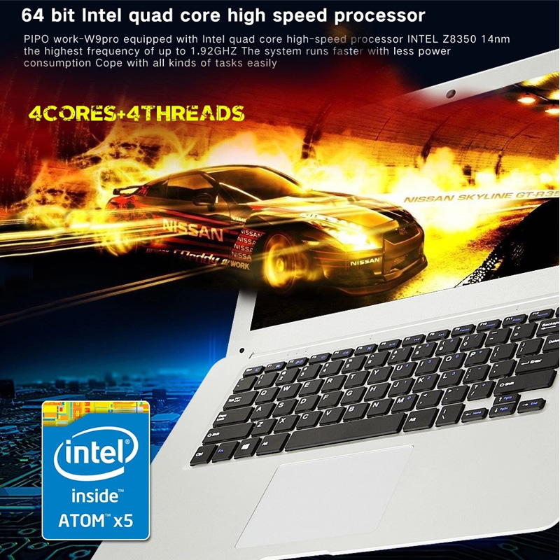 Gaming Intel Celeron Laptop N4020 J4125 Computer Mini Netbook Pc 14.1