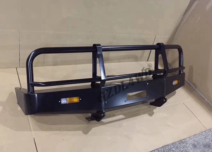 Off Road Accessories Winch Bull Bar LC 76 Front Bumper Guard 4x4 For Toyota Land Cruiser