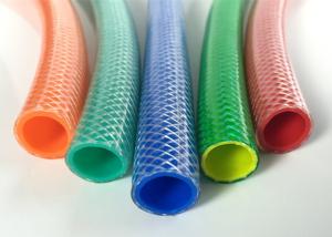 China Flexible Garden PVC Hose Colorful Fiber Reinforced Braided Hose ROHS Approved wholesale