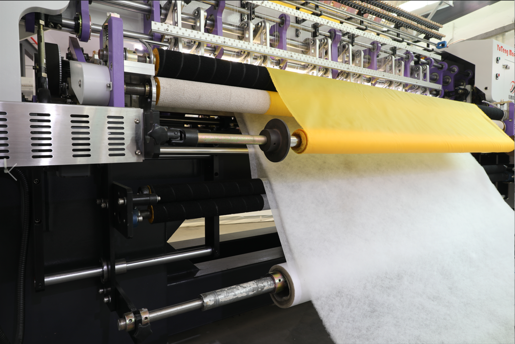 Industrial Computerized Single Head Quilting Machine For Hometextile Making