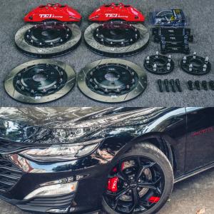 China 6 Piston Racing Caliper Brake Kit With 355*32 MM High Carbon Disc Racing For Chevrolet Malibu XL 18 Inch Rim wholesale