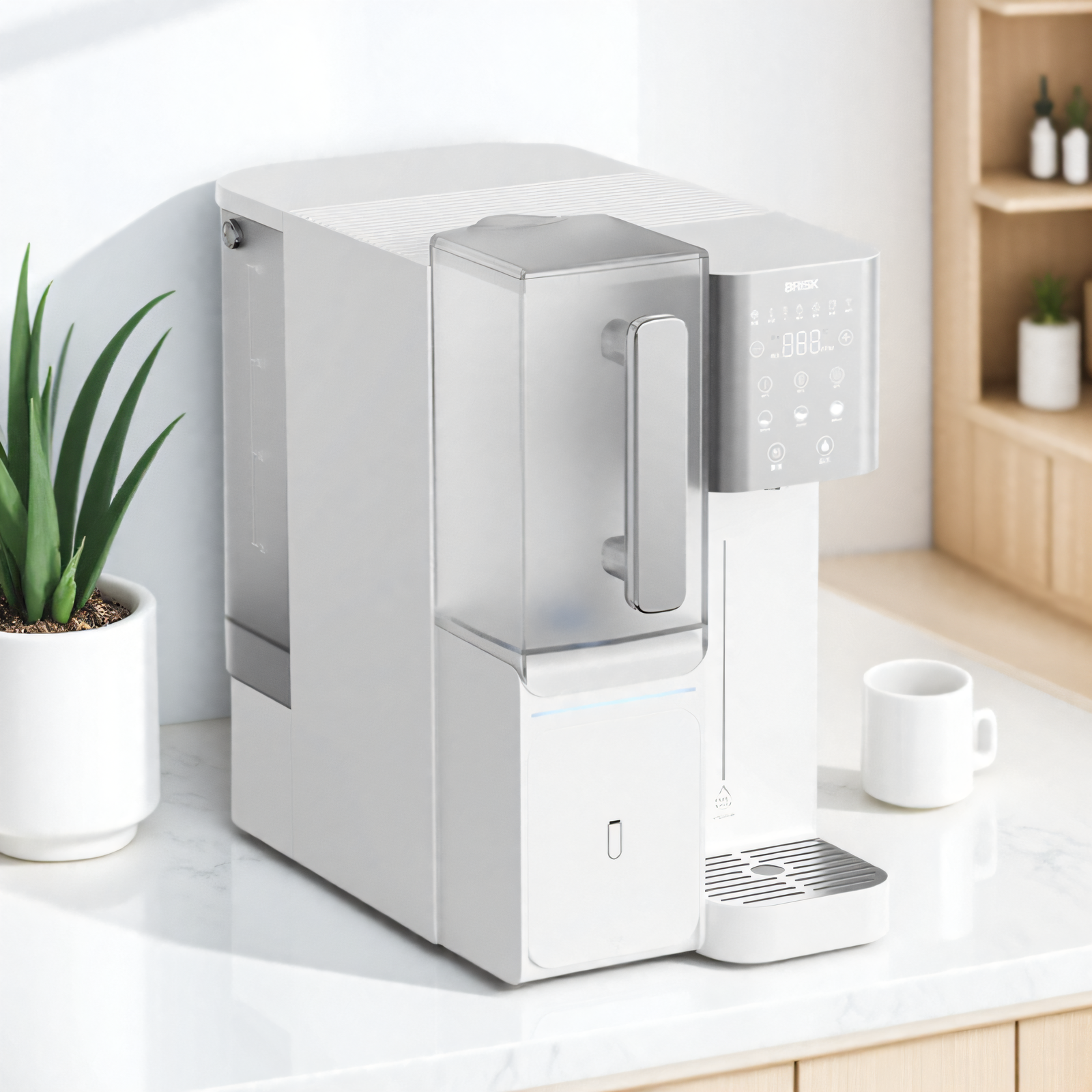 Composite Filter RO Water Purifier with 0.0001 Micron Filtration Accuracy