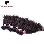 Grade 5A 6A 7A Brazilian kinky curly human hair sew in nylon for extension