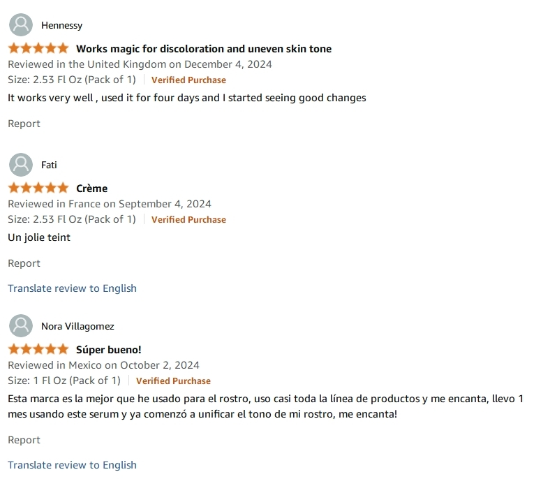 Alcohol Free Skin Molecules Discoloration Correcting Serum Tranexamic Acid Niacinamide For Dark Age Spots