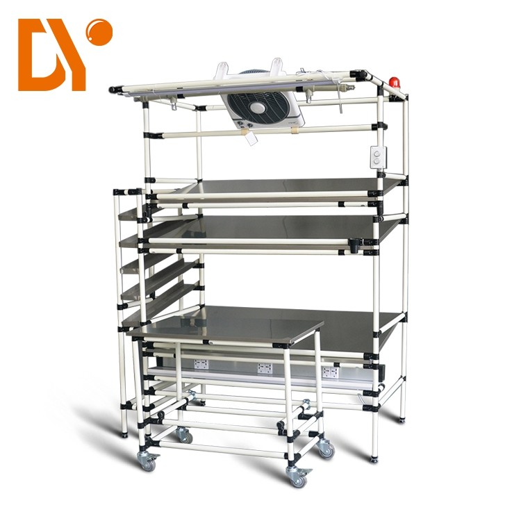 Assemble Line Electrical Tool Cart Corrosion Resistance Easy Assembled