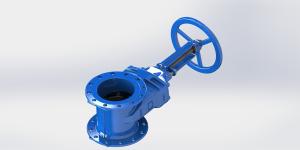 China Rubber Wedge Rising Stem FBE Coated Water Gate Valve wholesale