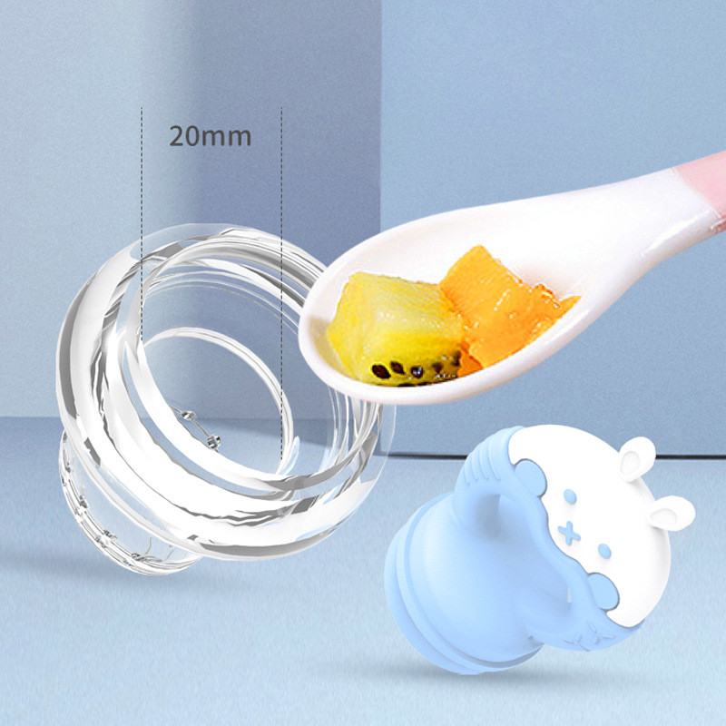 Feeding Fruit And Vegetable Silicone Bite Baby Food Grade Silicone Feeding Tool Baby Soothing Teeth Grinding Pacifier