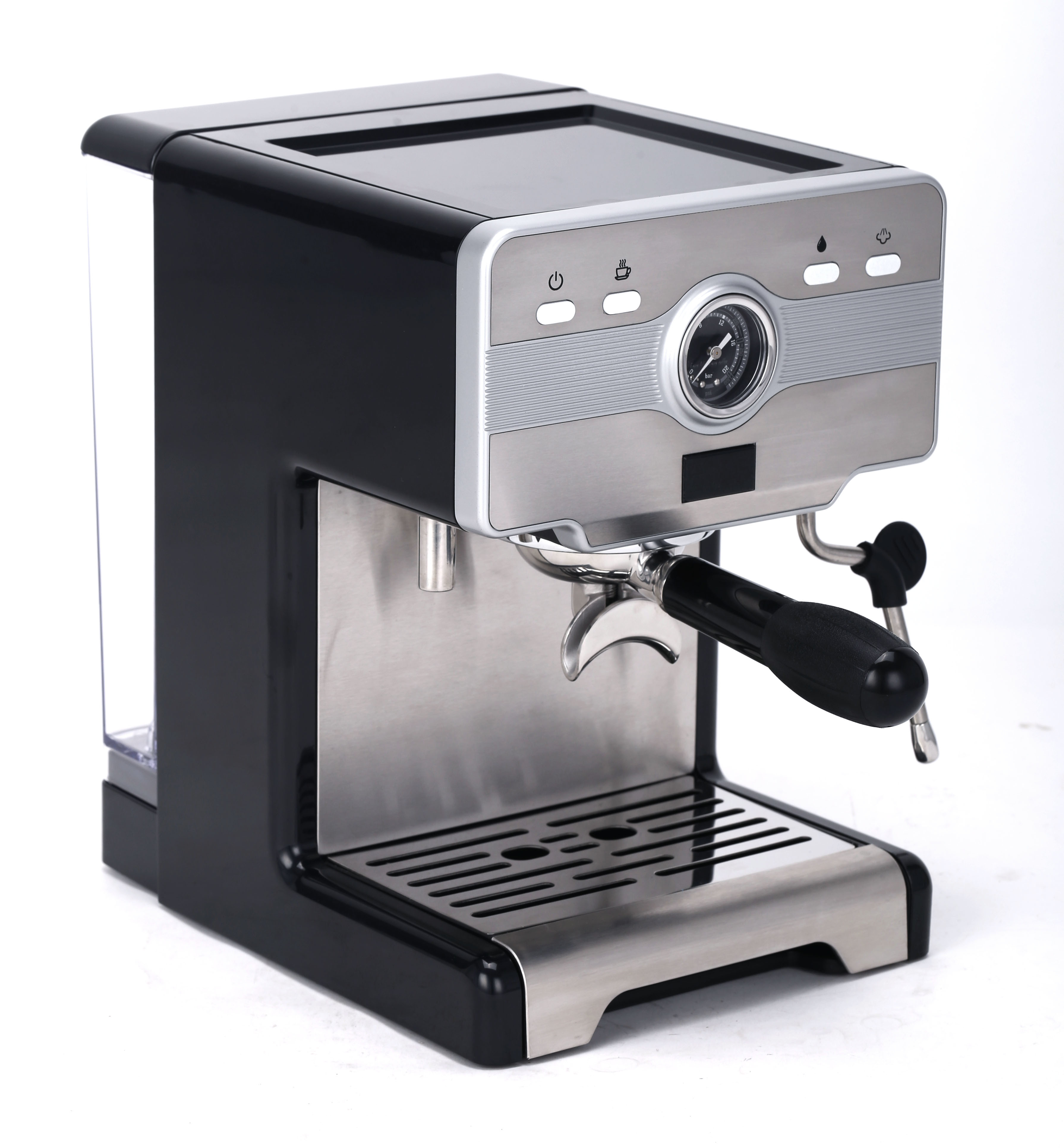 1850W Household Coffee Machine 500ml 1.7L Removeable Water Tank 15 Bar Coffee Machine