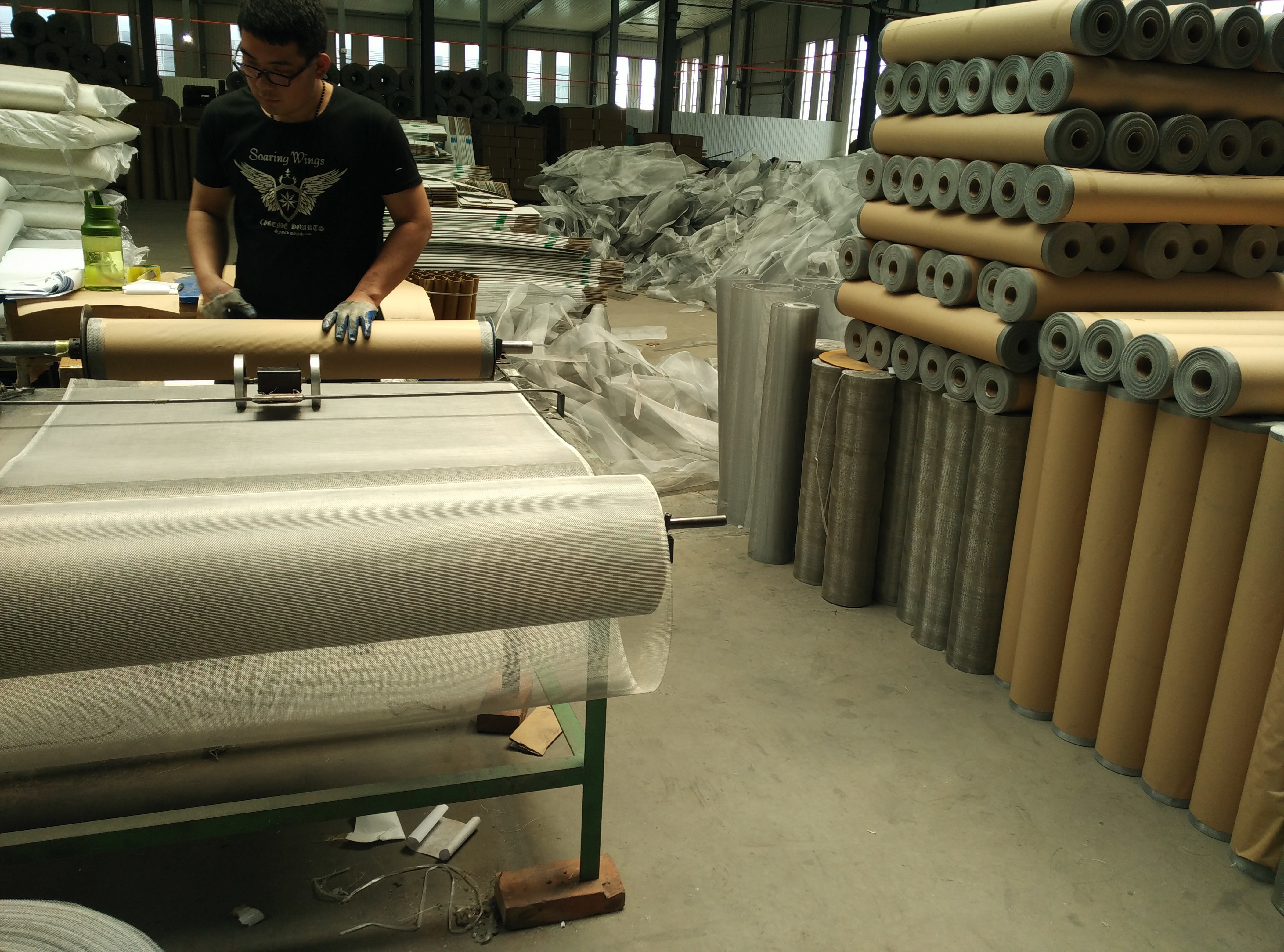 18X18 Square Aluminium Wire Mesh Roll 30m anti corrosion For filtering