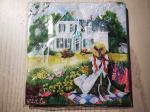Color Printed Paper Napkin Disposable 30×30cm Retro Idyllic