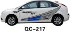 Custom UV offset printing Car Body Sticker QC-217K