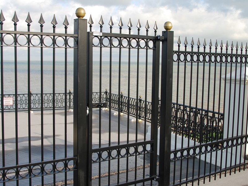 Ornamental Metal Wrought Iron Fence