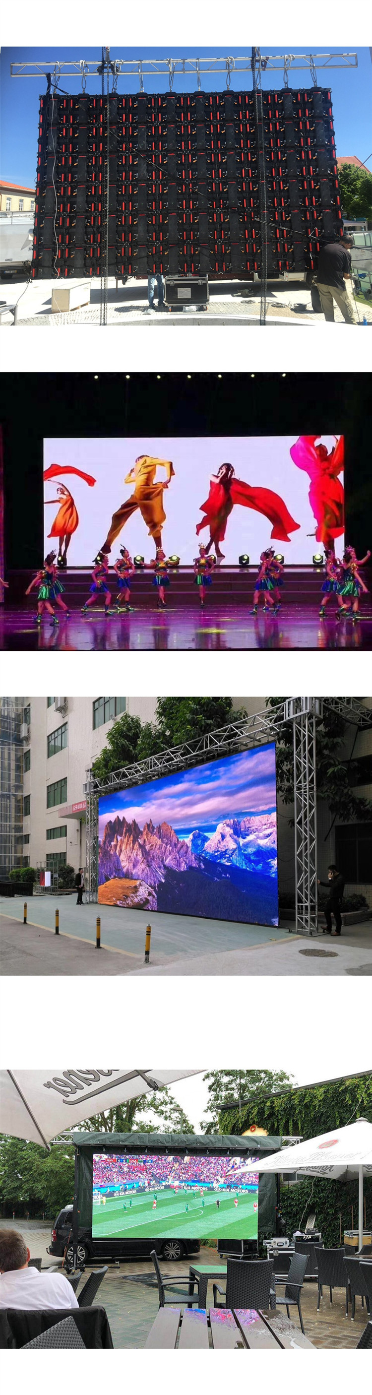 Levt p3.91led display p3.91full color led p3.91500*500mm/500*1000mm