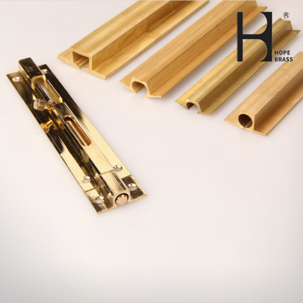 Long Using Life Shining Hbp59-1 Brass Cylinder Lock SGS Certification