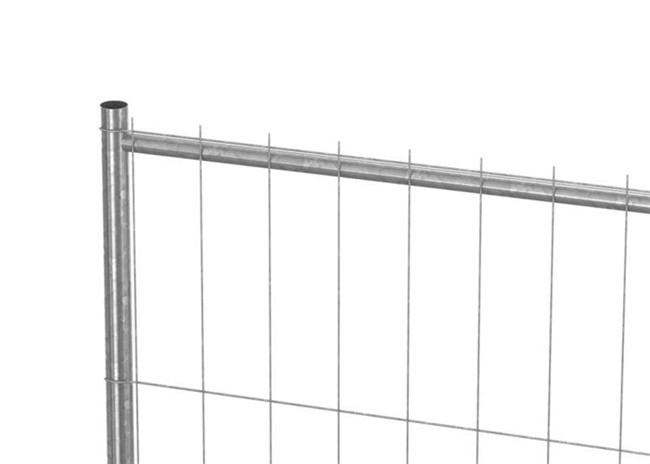 Temporary Construction Heras Anti Climb Fencing Hot Dipped Galvanized 3.5m Panel