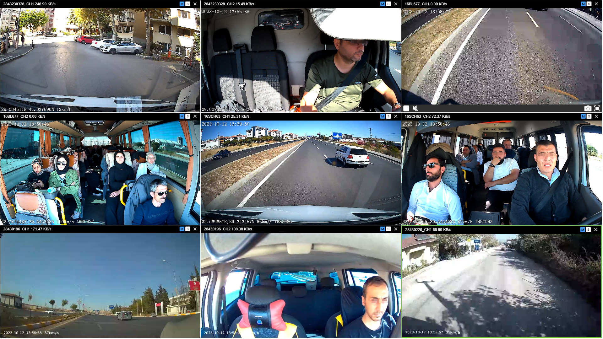 4G Road Facing 1080p Dashcam with ADAS in English/Russian/French