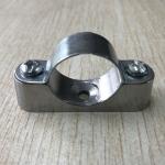 SS304 Conduit Pipe Saddle 20mm Metal Saddles High Corrosion Resistance