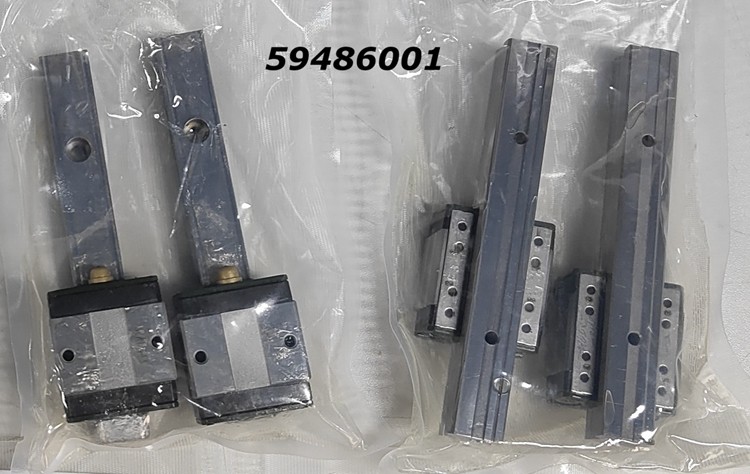 Part No. 59486001 Bearing, Linear, W/Rod, S-93-7 Paragon XLC7000 Z7 Cutter Parts