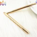 Single Tube Design Waterproof 88MM Brass Gold Whistle Charm