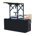 19t Capacity Asphalt Melting Equipment To Melt Flexible Packed Bitumen