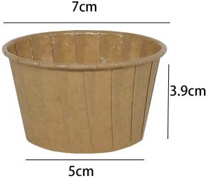 China Muffin Cases Greaseproof Baking Paper Cupcake Wrapper wholesale