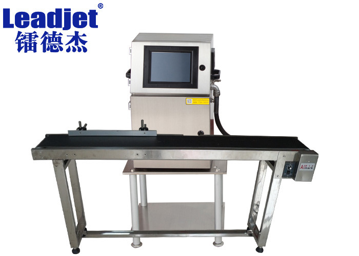 V98 Expiry Date Continuous Ink Jet Printer 60HZ For PE Bag Painted Metal