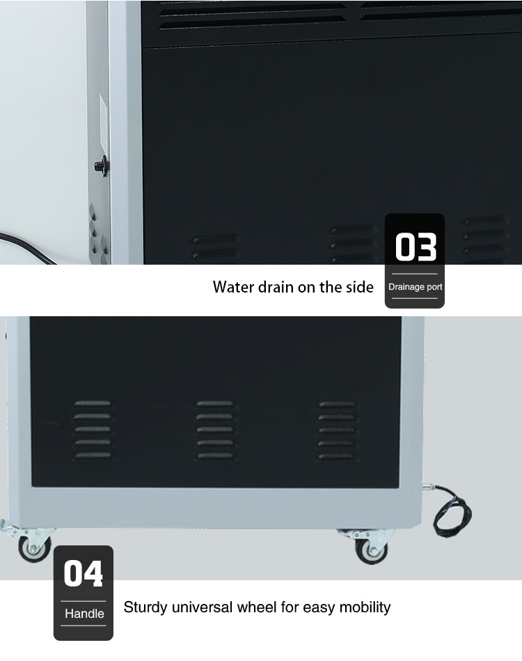 90L 120L 150L Industrial Air Dehumidifier Microcomputer Control