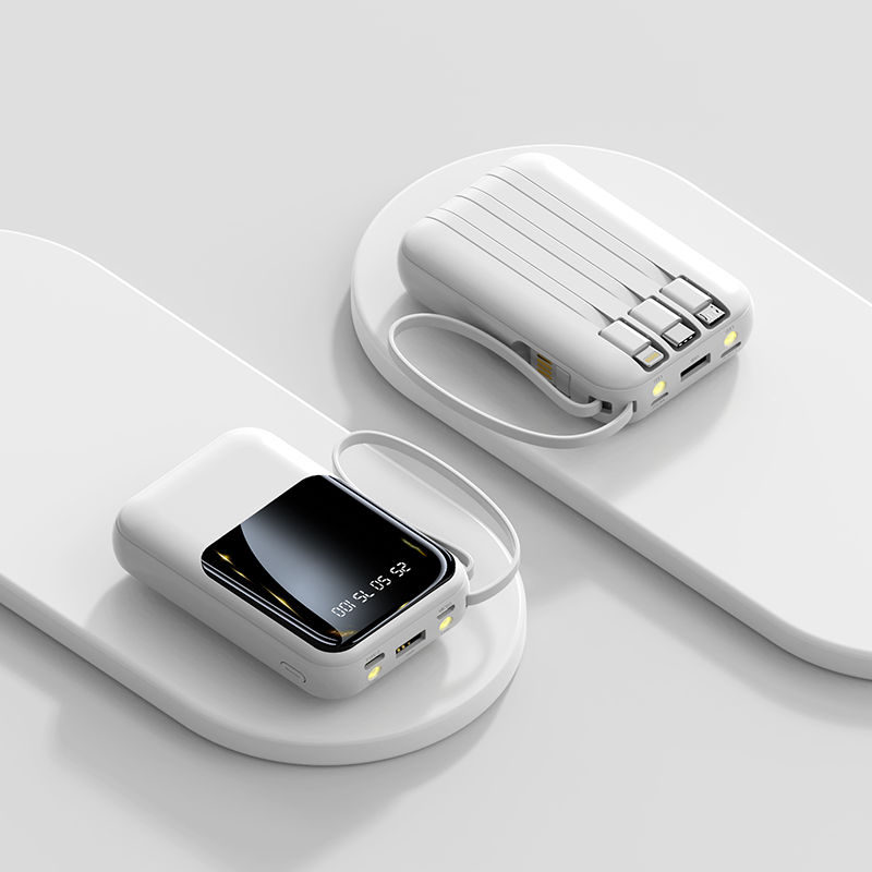 Mini Power Bank 5V2A Phone Charger with 10000mah Capacity and Ultra Thin Design