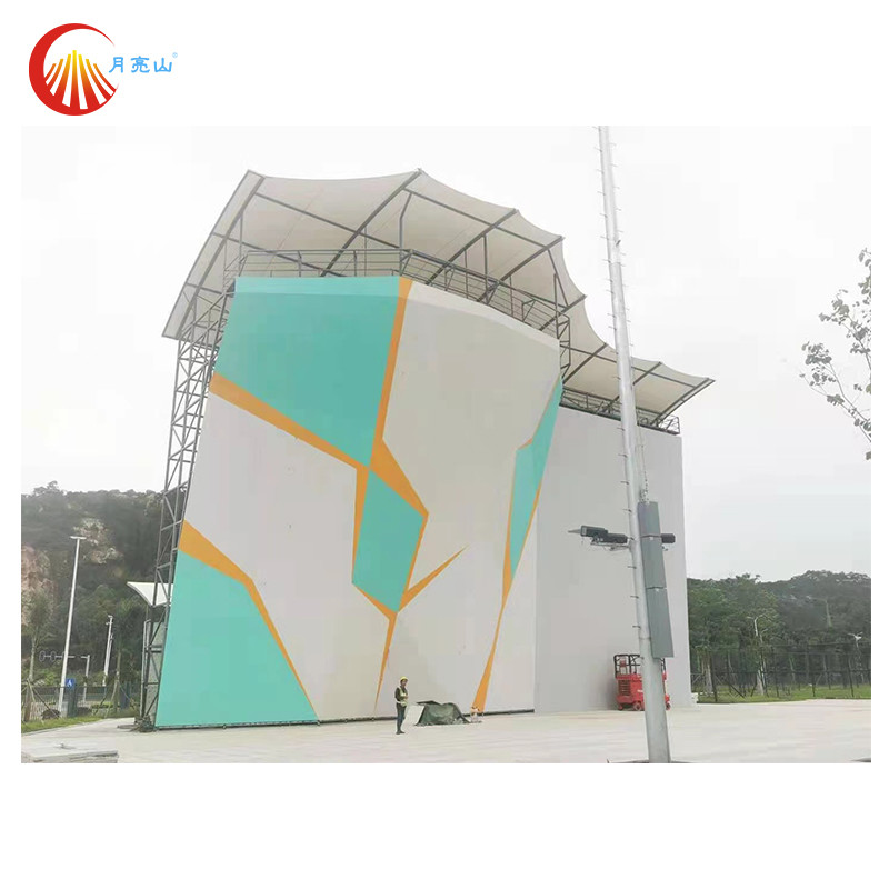 Fiberglass Resin Rock Climbing Board Wall Colorful For Home School