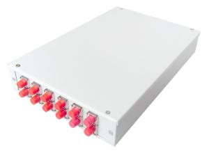 China FC/SC/ST 12 Port Fiber Termination Box Wall Mount Splicing Metal Steel Grey wholesale