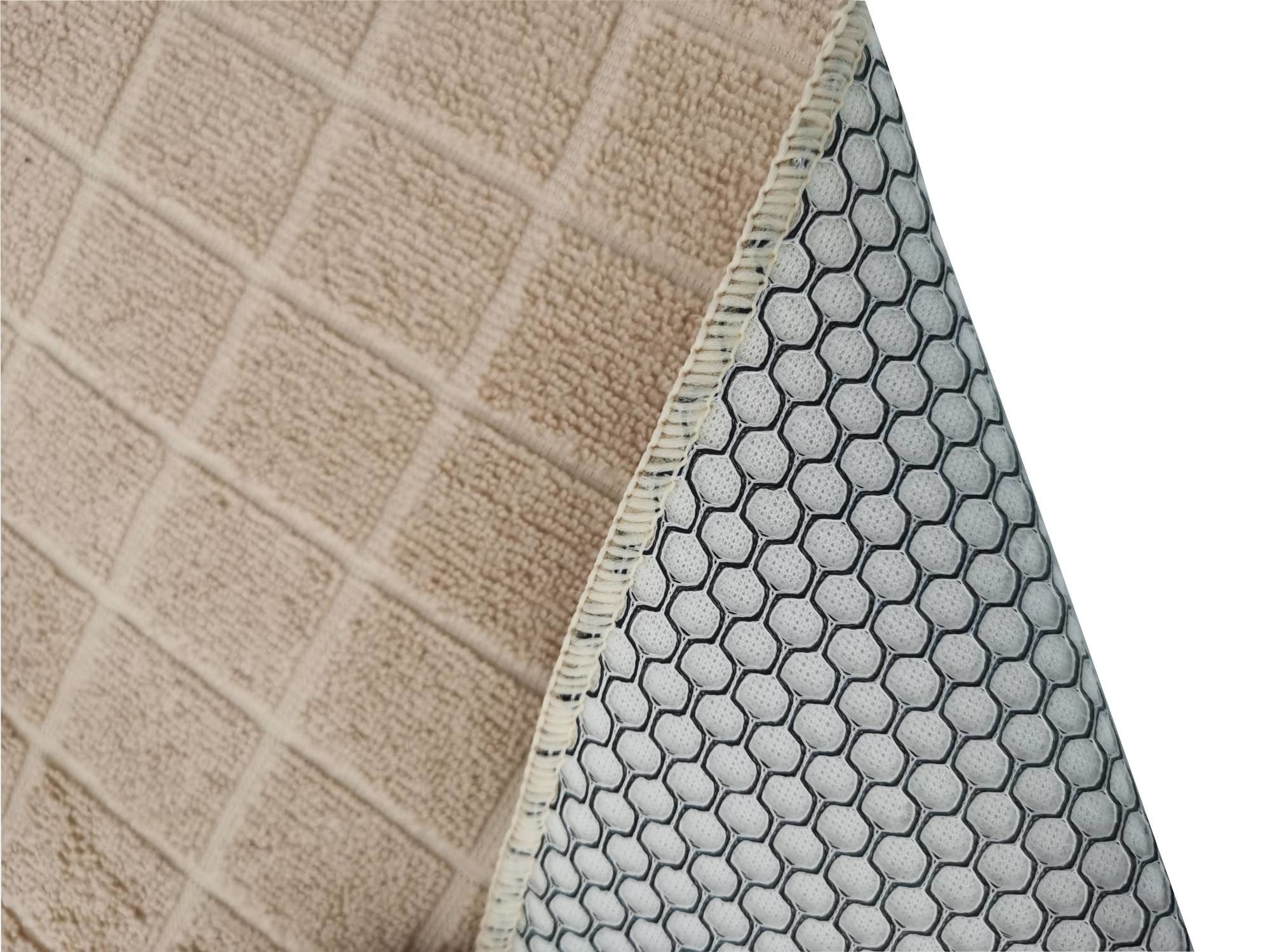 Grid Reversible Microfiber Dish Drying Mat 16x18 inch For Kitchen Sink