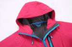 Outdoor Ladies Windbreaker Jacket , Waterproof Hoodie Womens For Hiking