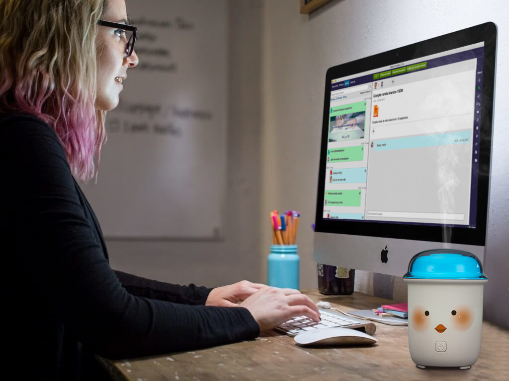 USB Humidifier Genie 70ml Car Aromatherapy Diffuser