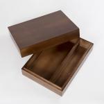 Reusable Stable Wooden Champagne Box , Leakproof Wooden Gift Boxes For Wine