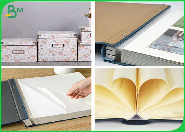 1.5MM 2.0MM Thickness Grey Cardboard Sheet For Album Raw Materal