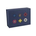 Collapsible Folding Rigid Cardboard Packaging Gift Magnetic Closure Paper Box