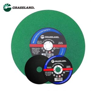 China Grit 60 Grassland 125 X 2.0 X 22.2mm Stainless Steel Grinder Disc wholesale