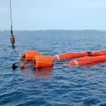 Floating Marine Navigation Buoy , Cylindrical Ocean Weather Buoys