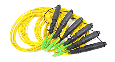Fiber Optic FTTH Solution Cable Waterproof With IPSC APC H Connector