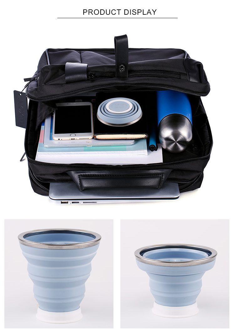 Shatterproof 320ML Silicone Collapsible Travel Coffee Mug