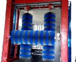 High Pressure Brush Washing Truck Wash Machine Hot-Dip Galvanized Material