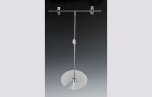 China POS Tabletop Sign Holder , Retail Metal Card Display Stand 5mm Iron Pole wholesale